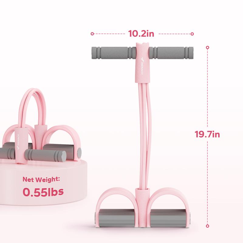 Multi-functional pedal resistance band