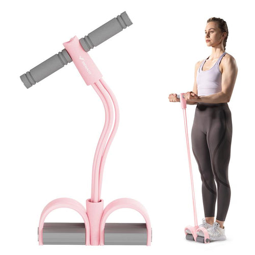 Multi-functional pedal resistance band