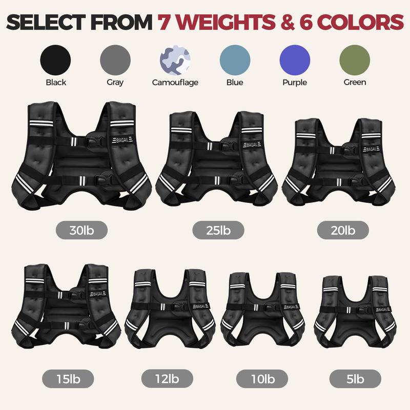 BAGAIL Weighted Training Vest